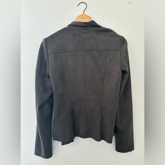 KUT FROM THE KLOTH | Faux suede motto jacket | M - Picture 3 of 7